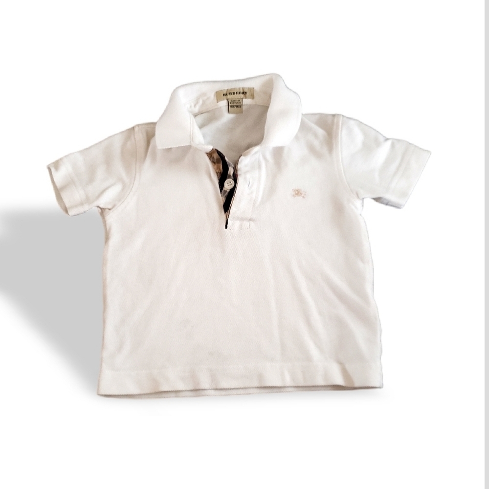 Burberry baby boy polo shirt